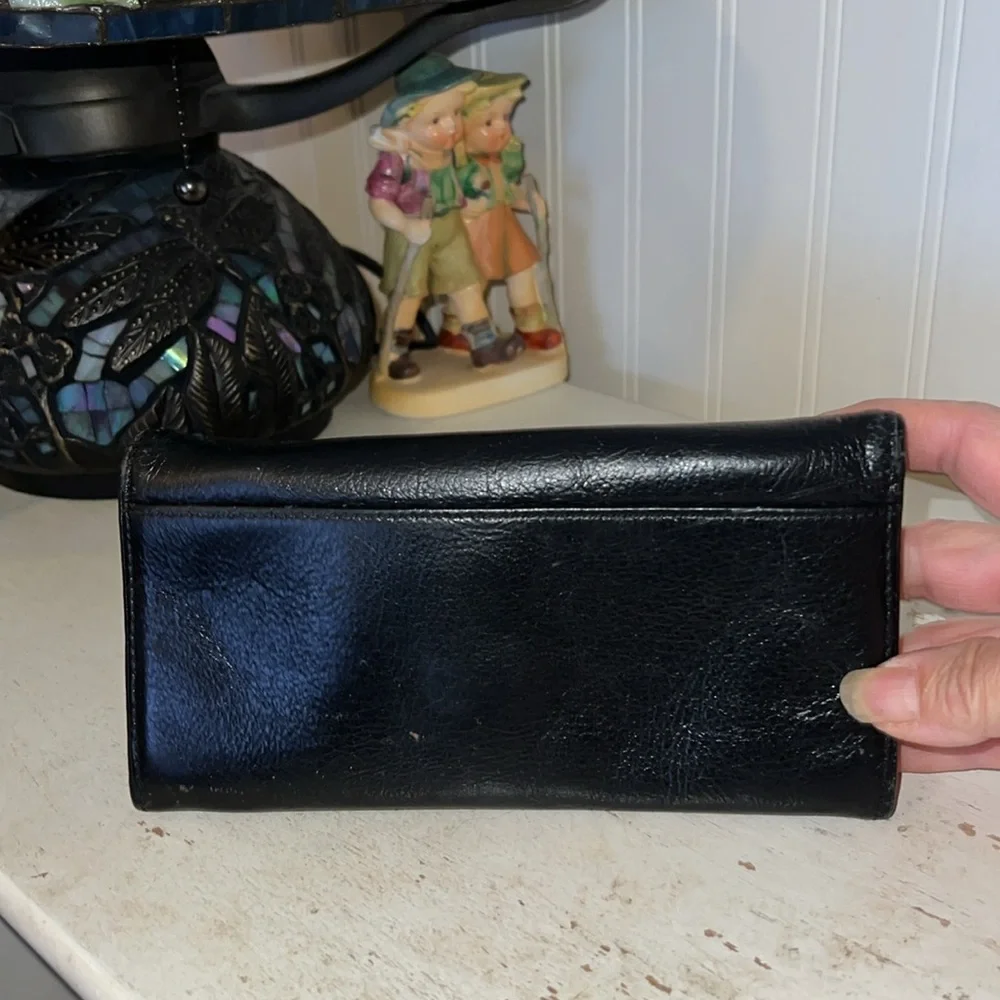 Lauren Ralph Lauren black leather wallet